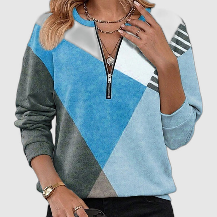 Lurelia | Soft Geometric Sweatshirt