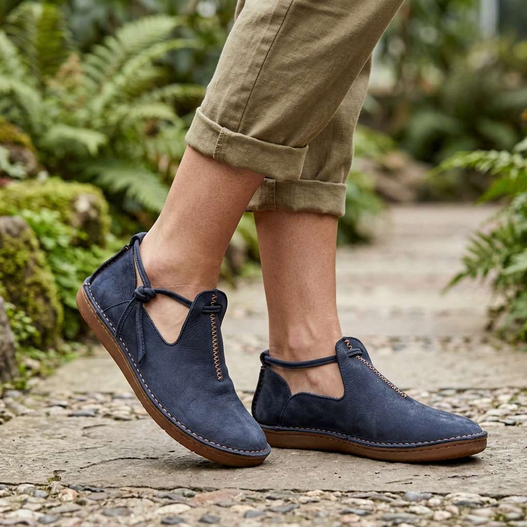 Velora | Comfortable loafers with adjustable strap