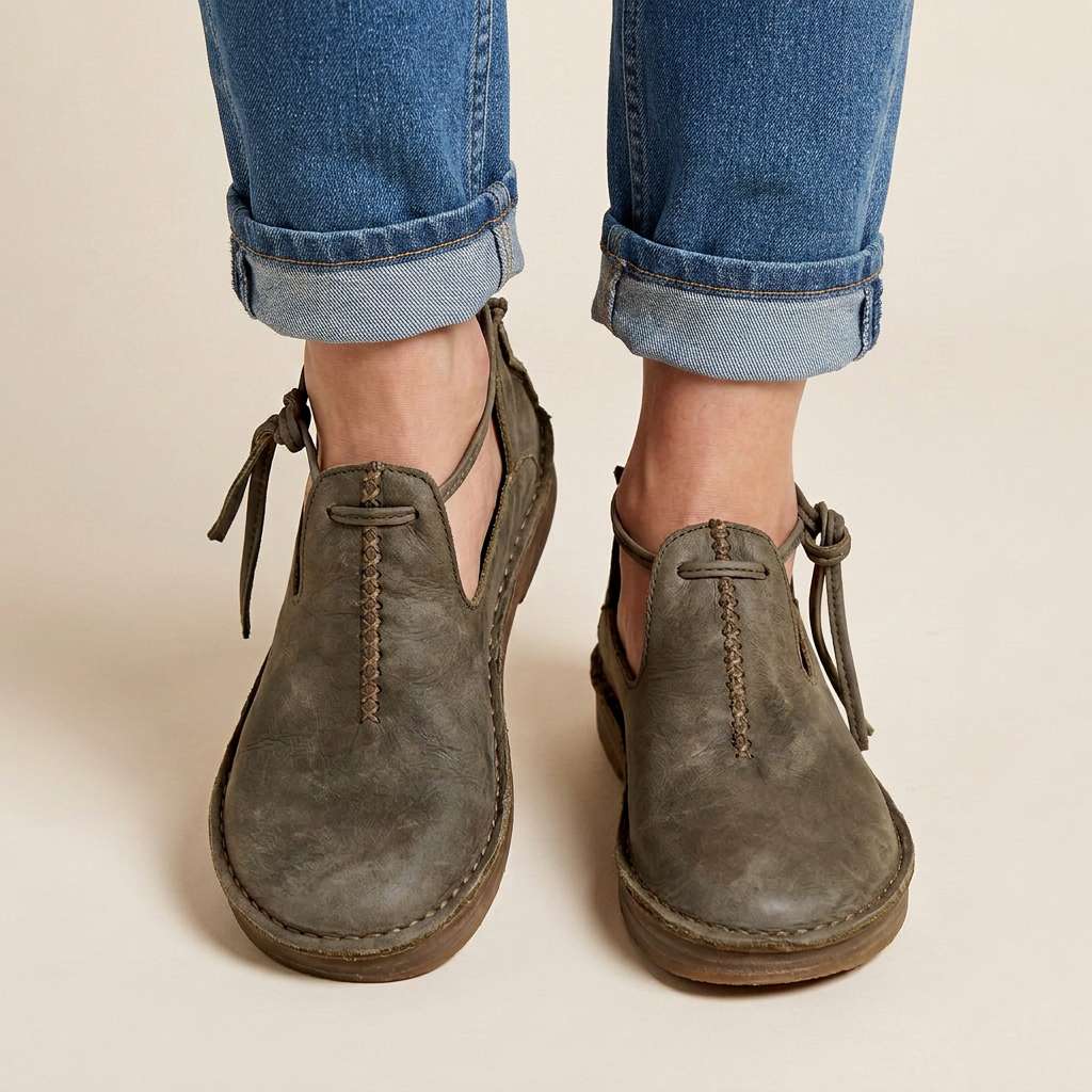 Velora | Comfortable loafers with adjustable strap
