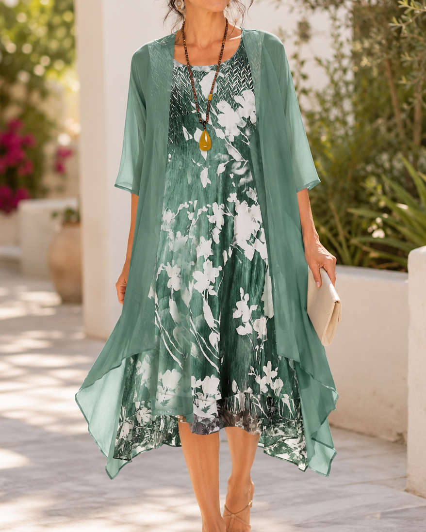 Olivia | Two-Piece Dress with Veil
