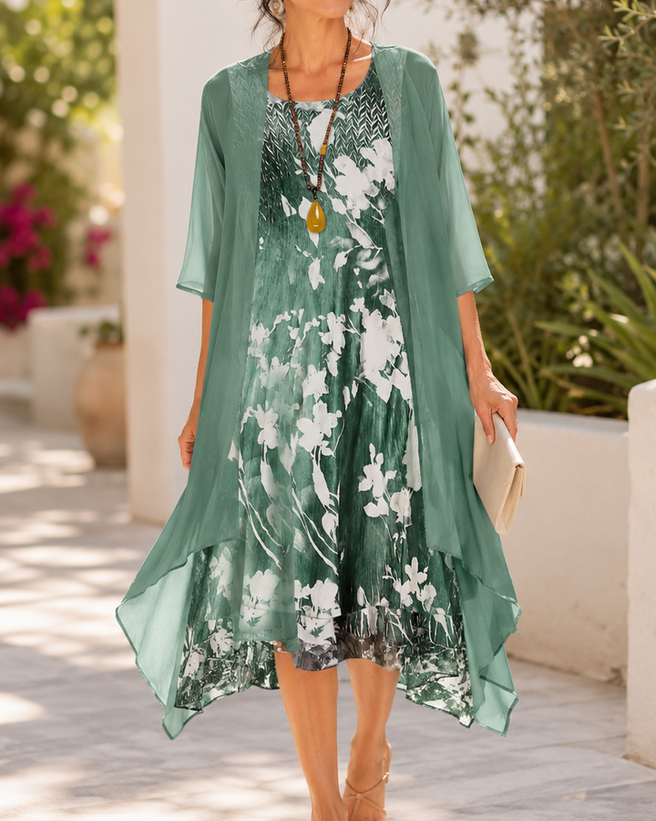 Olivia | Two-Piece Dress with Veil