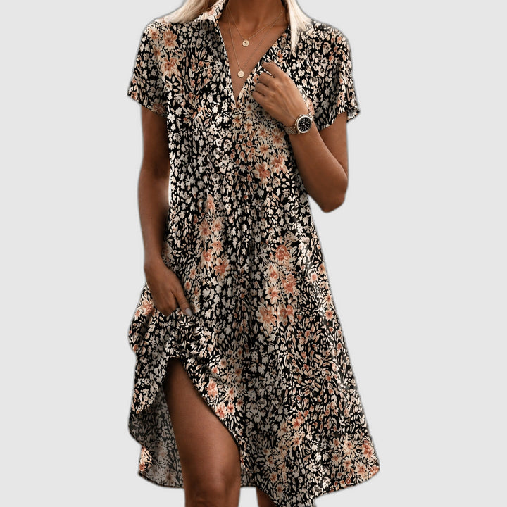 Moira™ | Lightweight Comfort Midi Dress