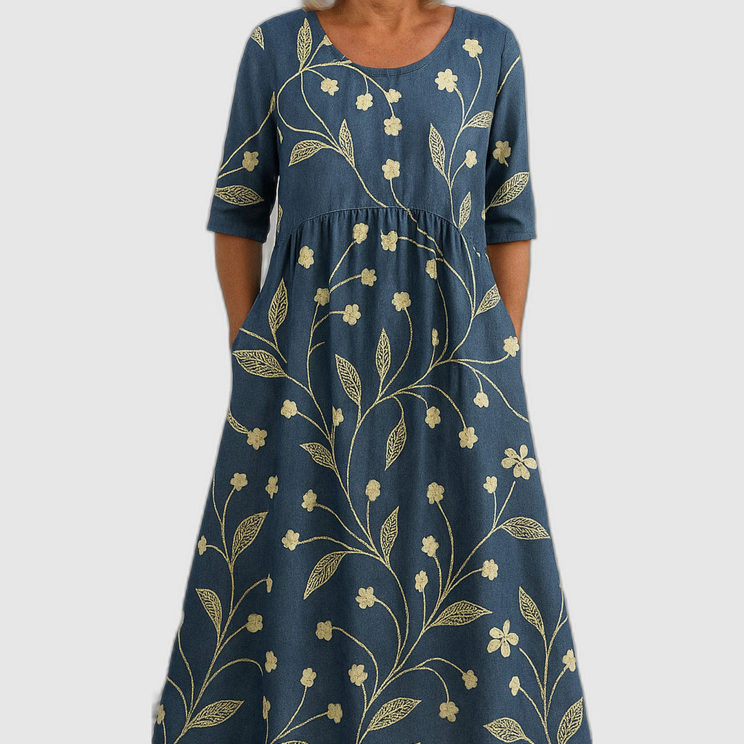 Emma | Casual Midi Dress - Everyday Elegance