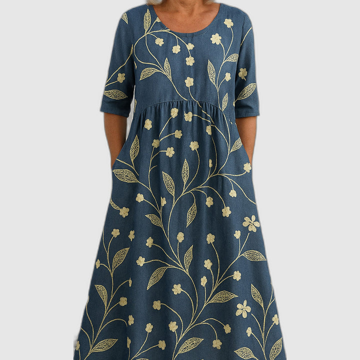 Emma | Casual Midi Dress - Everyday Elegance