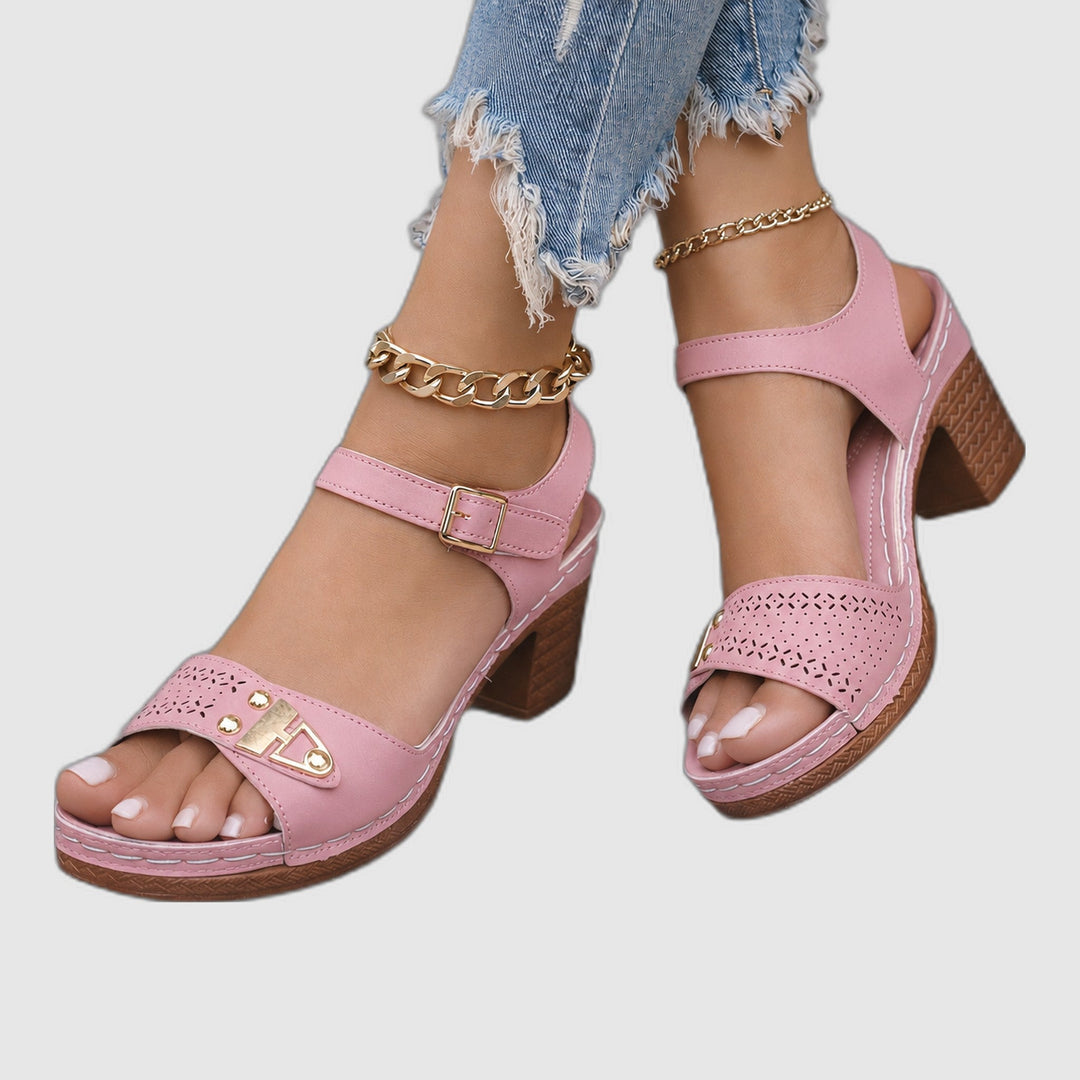 Sylvie | Comfortable Heeled Sandals