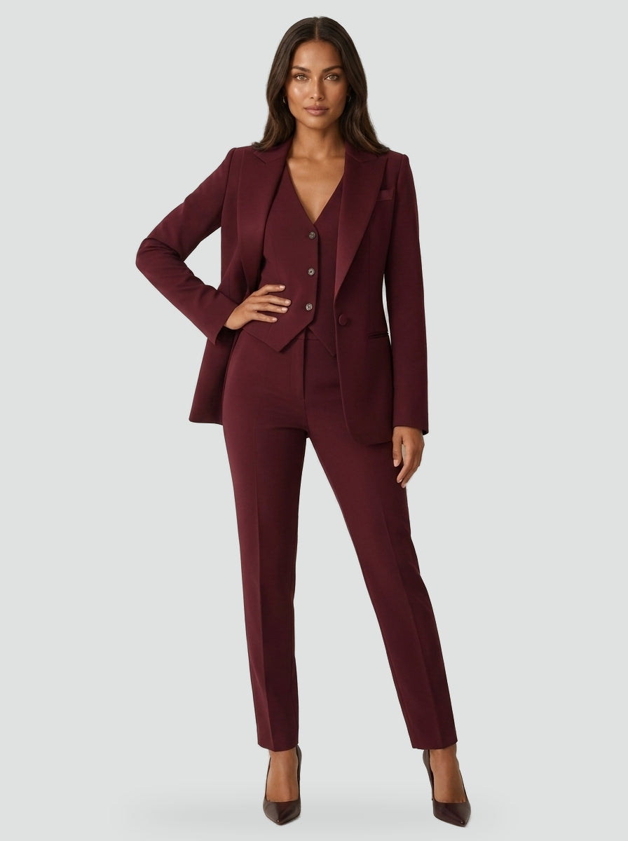 Elise | Three-Piece Set: Blazer, Vest, and Trousers