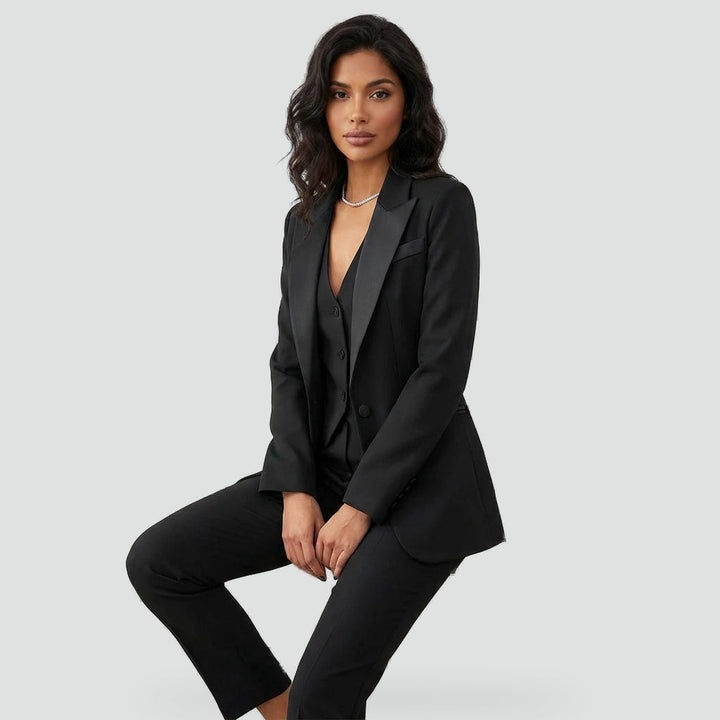 Elise | Three-Piece Set: Blazer, Vest, and Trousers