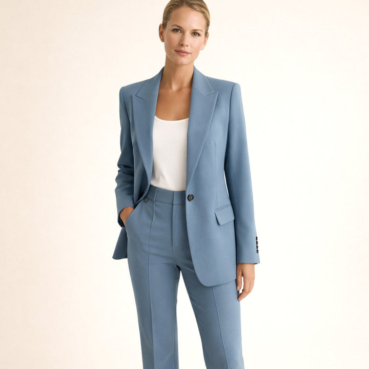 Aria | Flared Leg Pants and Blazer Set