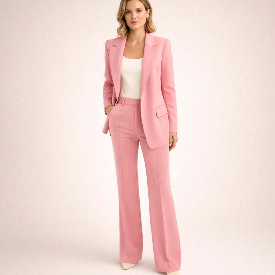 Aria | Flared Leg Pants and Blazer Set